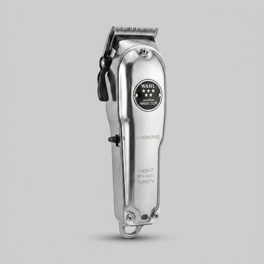 ماشین اصلاح موی سر و صورت وال پروفشنال مدل Wahl Cordless Magic Clip Metal Edition