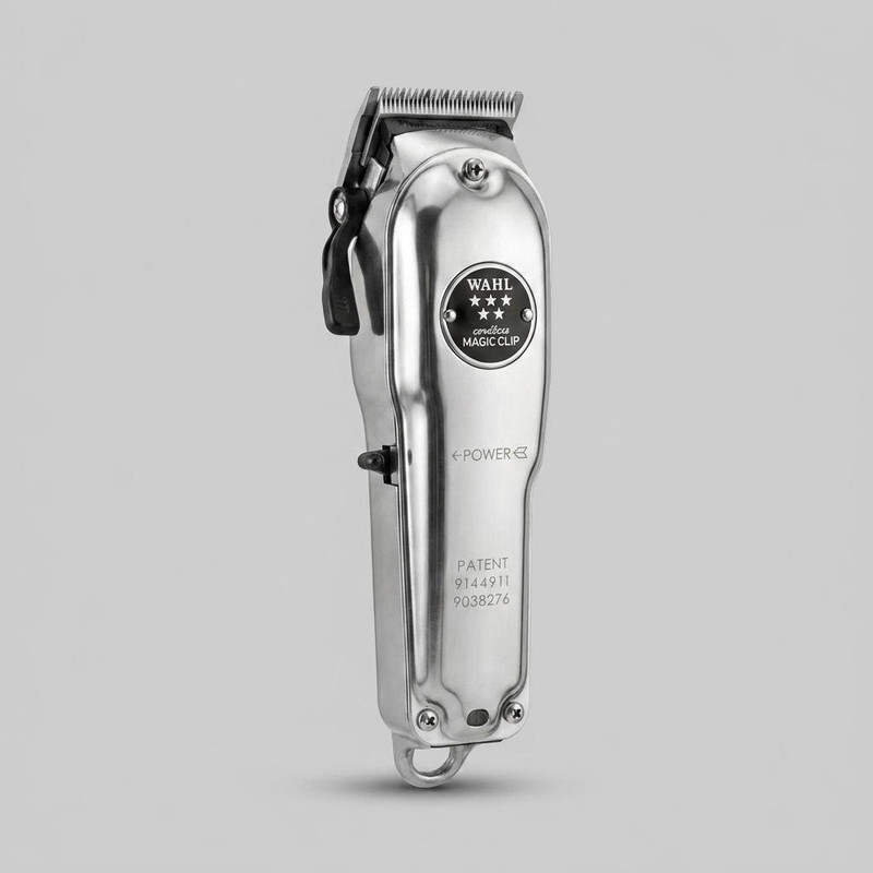 ماشین اصلاح موی سر و صورت وال پروفشنال مدل Wahl Cordless Magic Clip Metal Edition