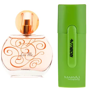ادو پرفیوم زنانه ماریاژ مدل Luv Me حجم 50 میلی لیتر به همراه ادو پرفیوم مردانه ماریاژ مدل Robust Sporty حجم 100 میلی لیتر