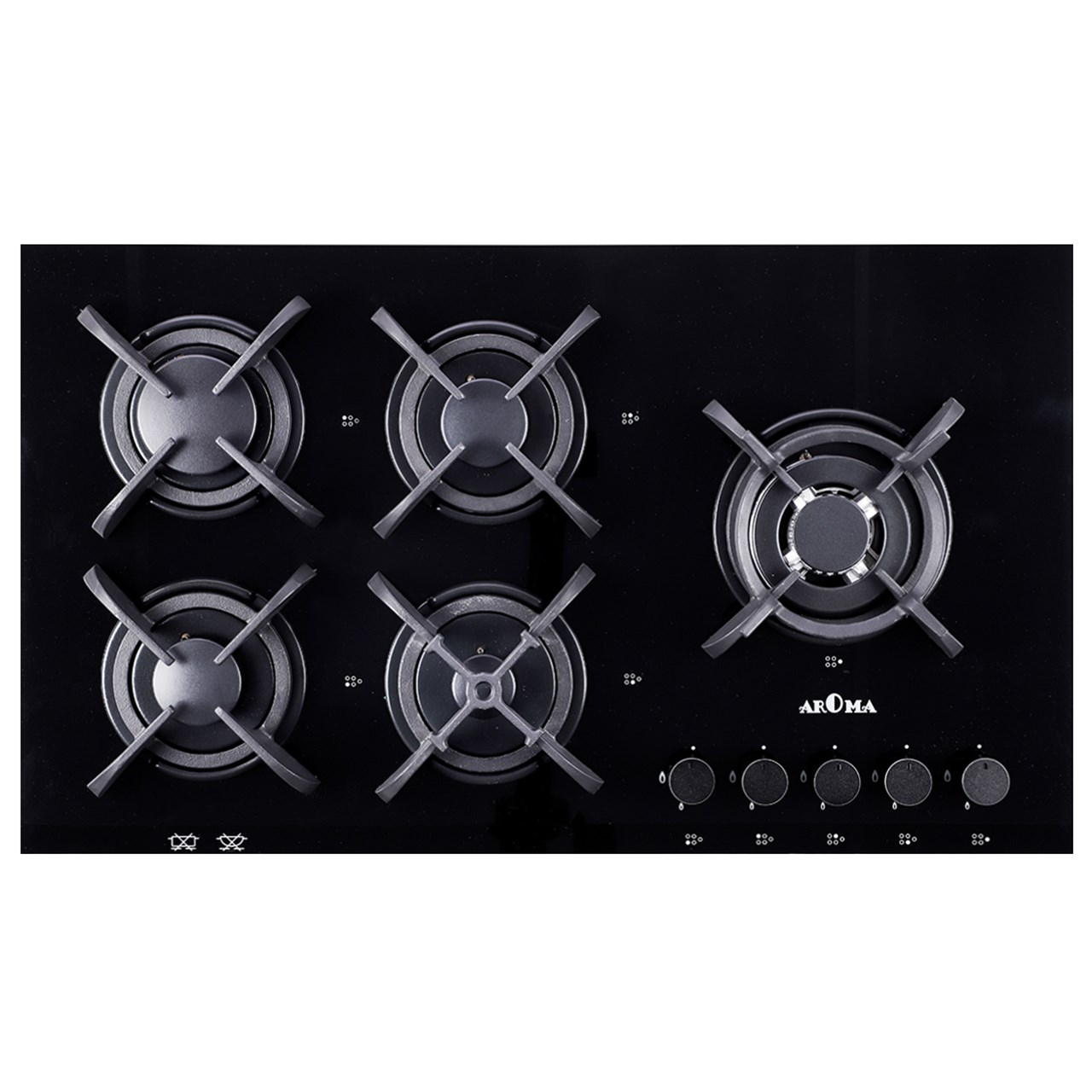 گاز صفحه ای شیشه ای آروما مدل H130