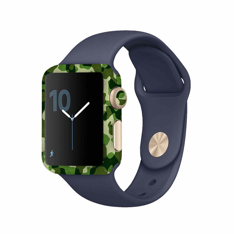 برچسب ماهوت طرح Army_Green مناسب برای اپل واچ Watch 2 42mm