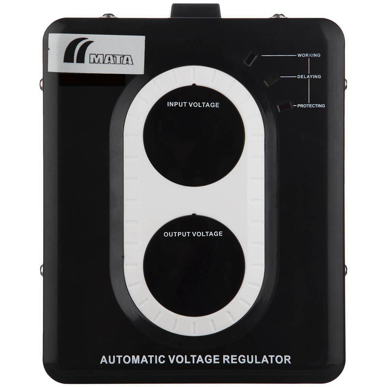 استابیلایزر ماتا مدل AVR5000 ظرفیت 5000 ولت آمپر