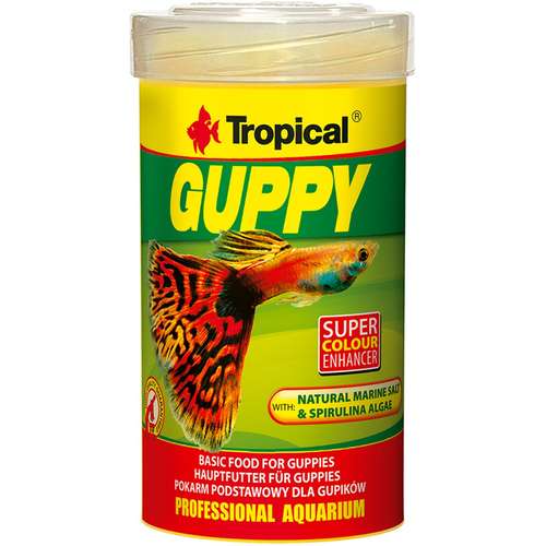 غذای ماهی تروپیکال مدل Guppy وزن 20 گرم