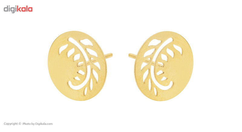 گوشواره طلا 18 عیار زنانه ماهک مدل ME0705 - 4