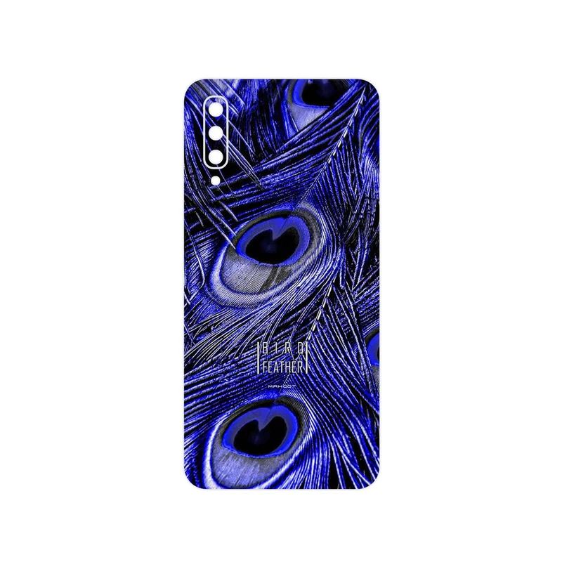 برچسب پوششی ماهوت مدل Purple Feather مناسب برای گوشی موبایل سامسونگ Galaxy A50