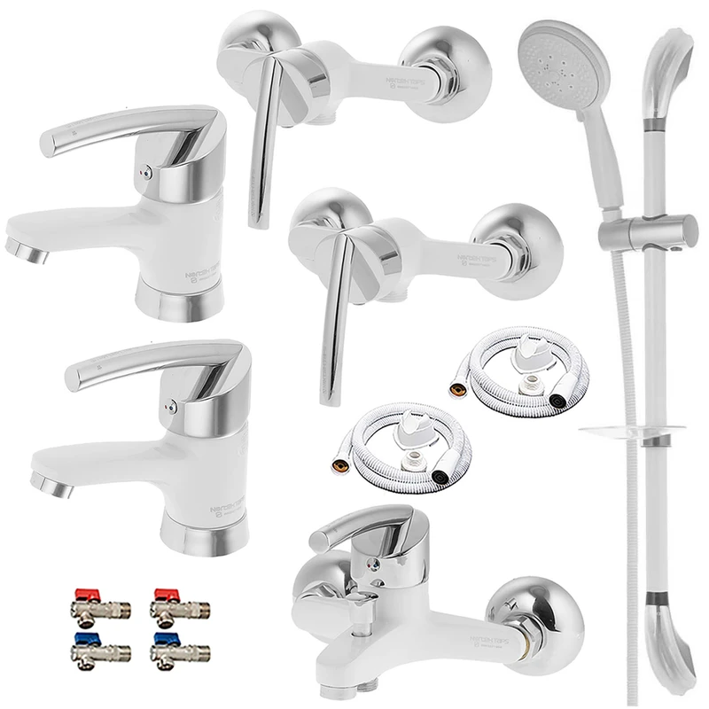 ست شیرآلات نورتکس مدل پروتولایت تنسو2024 مجموعه 12عددی