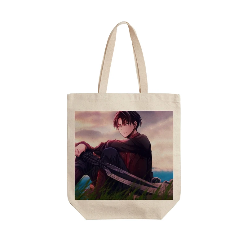 ساک خرید ترمه طراحان ایده مدل Attack on Titan کد strm0380 - L