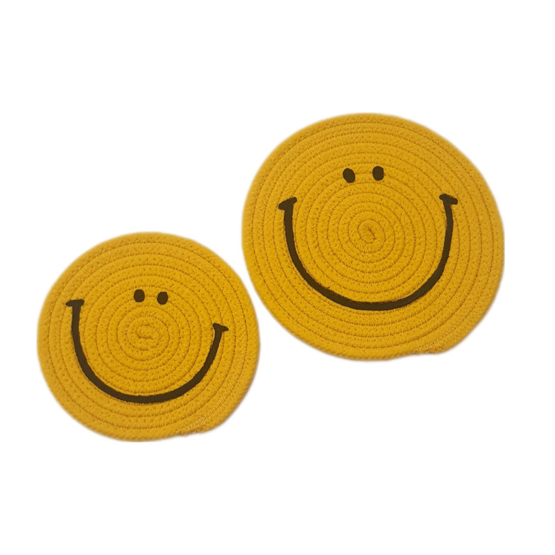 زیر لیوانی مدل Smile مجموعه دو عددی