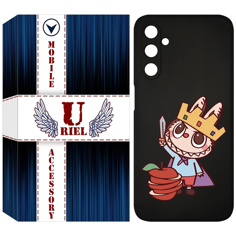 کاور یوریل مدل KSH کد 120 طرح عروسک لبوبو مناسب برای گوشی موبایل سامسونگ Galaxy A24