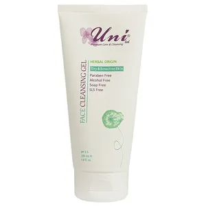 Uni Led Dry And Sensitive Skin Face Cleansing Gel 200ml