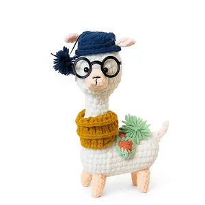 عروسک بافتنی طرح لاما 