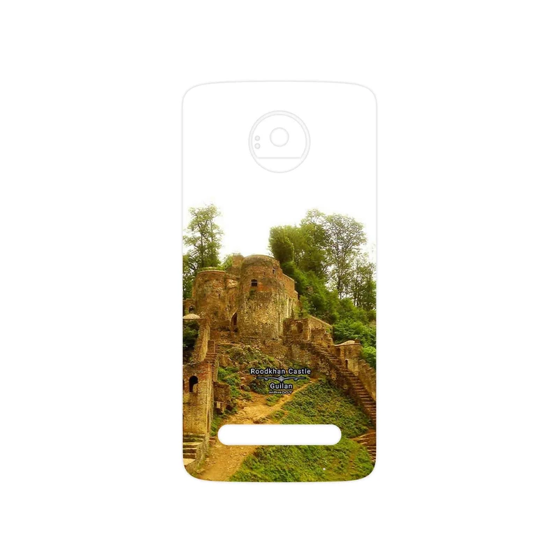 برچسب پوششی ماهوت مدل Roodkhan Castle مناسب برای گوشی موبایل موتورولا Moto Z2 Play
