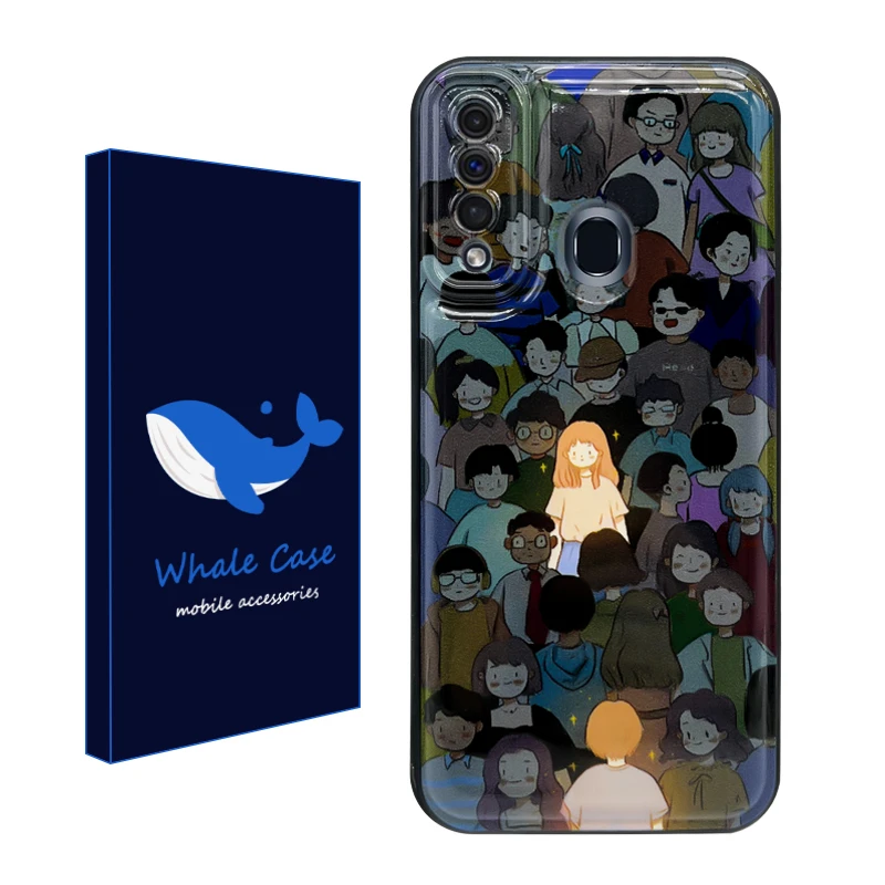 کاور وال کیس مدل Love مناسب برای گوشی موبایل سامسونگ Galaxy A20s