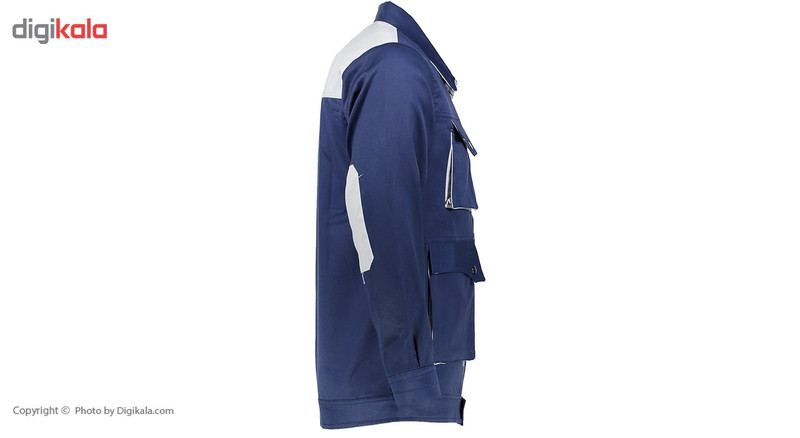 کاپشن و شلوار مهندسی تیک مک مدل طوسی سرمه ای