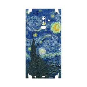 MAHOOT The Starry Night of van Gogh-FullSkin Cover Sticker for Samsung Galaxy J8