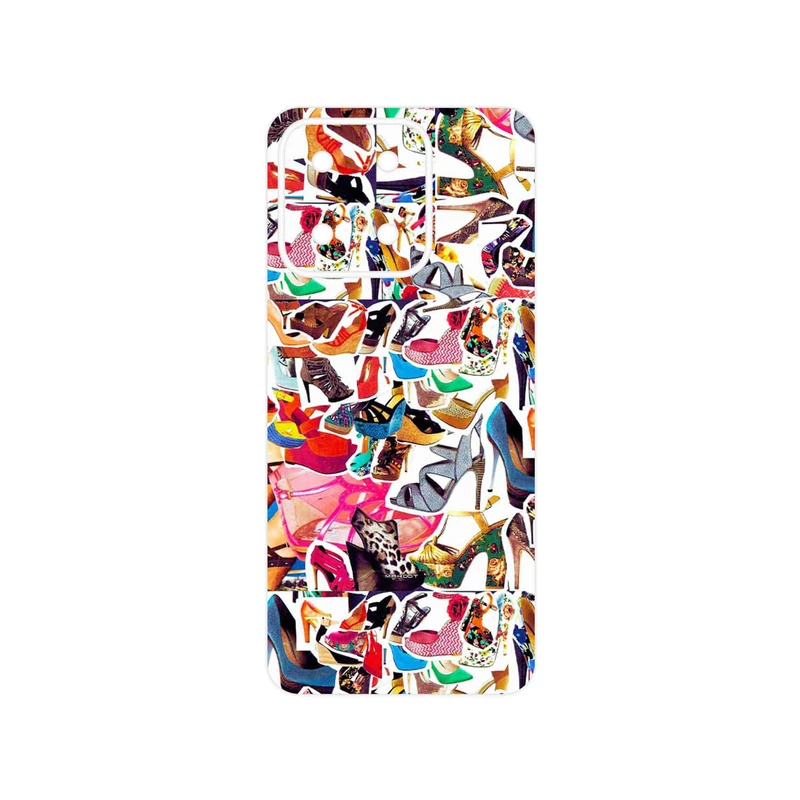 برچسب پوششی ماهوت مدل Collage of High heel Shoes مناسب برای گوشی موبایل آنر X5b