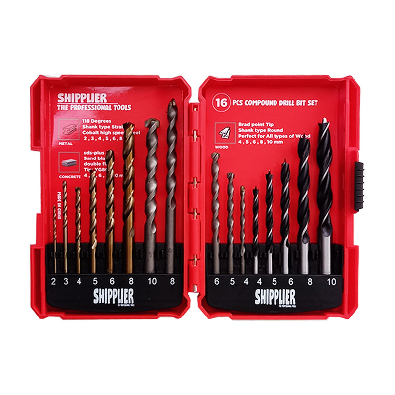 مته شیپلر مدل HT - 0166 مجموعه 16 عددی 