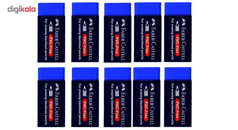 پاکن فابرکاستل مدل PVC FREE بسته 10 عددی