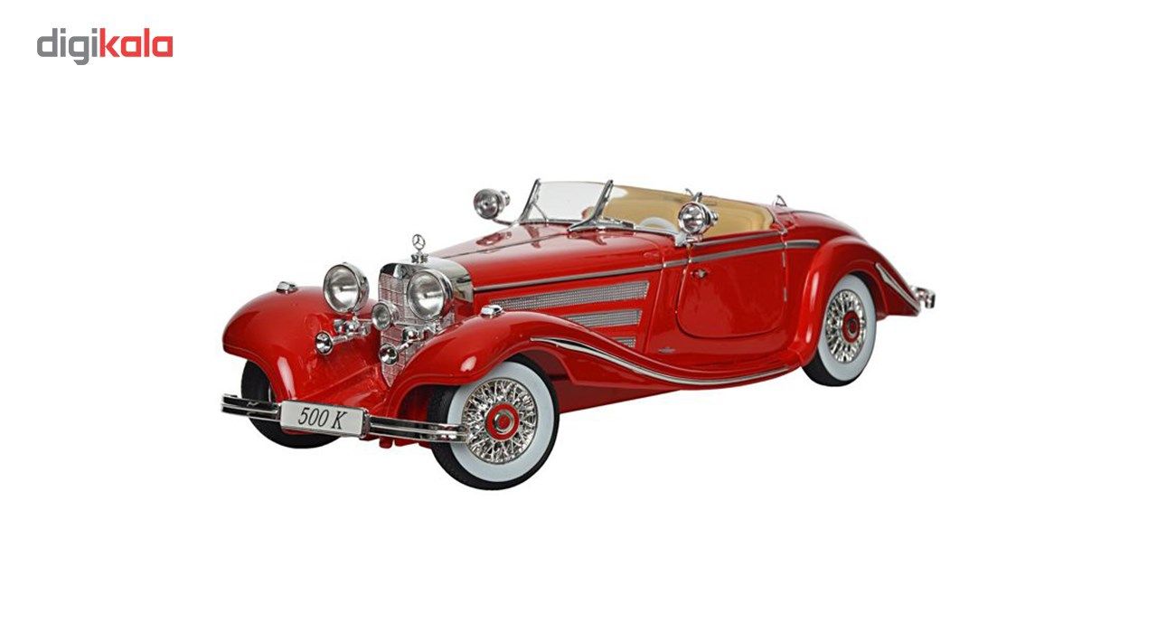 ماشین بازی مایستو مدل Mercedes Benz 500K Type Specialroadster 1936