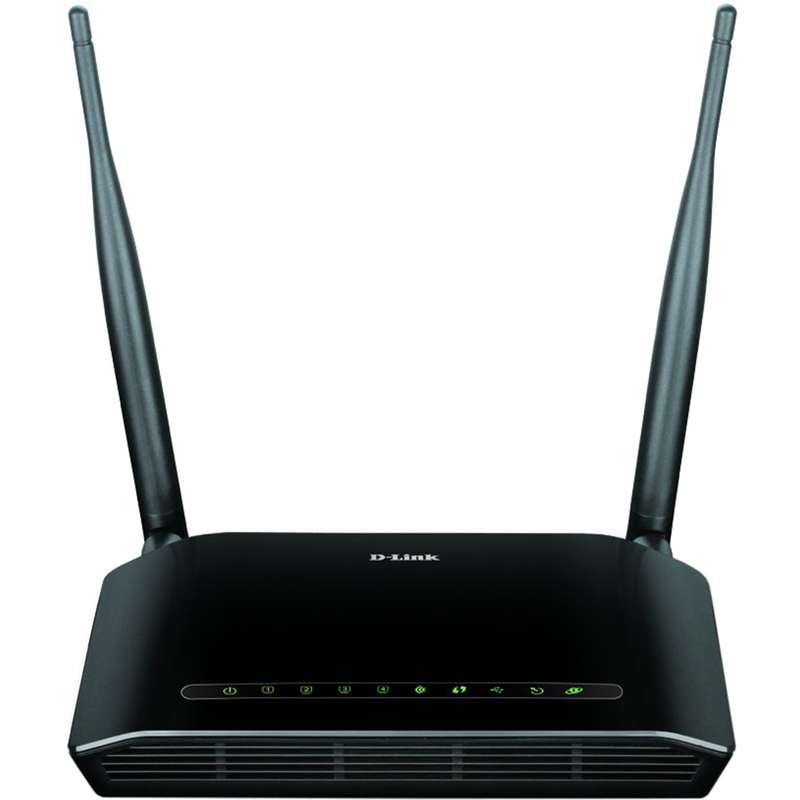 مودم روتر ADSL2 Plus بی سیم N300 دی-لینک مدل DSL-2740U مودم روتر ADSL2 Plus بی سیم N300 دی-لینک مدل DSL-2740U
