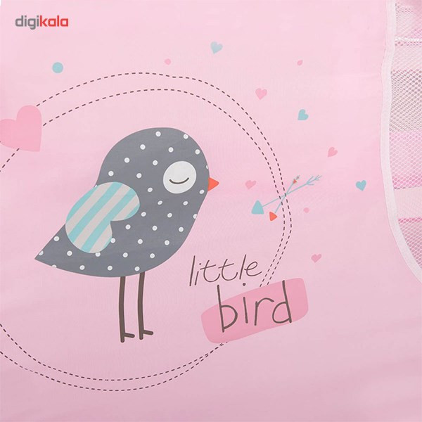 تخت و پارک بازی هاوک مدل Baby Center Birdie