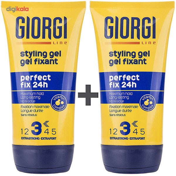 پک ژل موی جیورجی مدل Perfect Fix 24h حجم 150 میلی لیتر بسته دو عددی