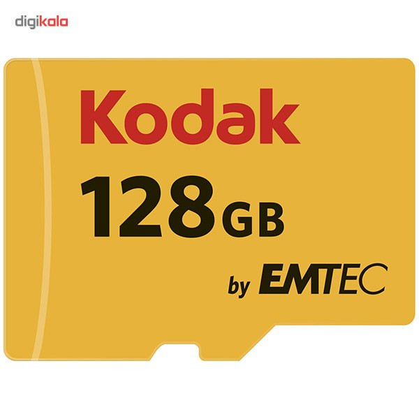 کارت حافظه microSDXC امتک کداک کلاس 10 استاندارد UHS-I U1 سرعت 85MBps 580X همراه با آداپتور SD ظرفیت 128 گیگابایت