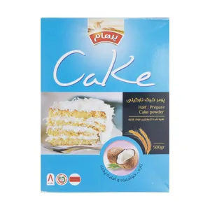 پودر کیک پرهام با طعم نارگیل - 500 گرم 