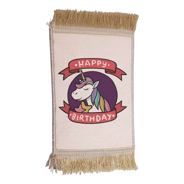 فرش ماشینی دیوارکوب مدل یونیکورن کد 64