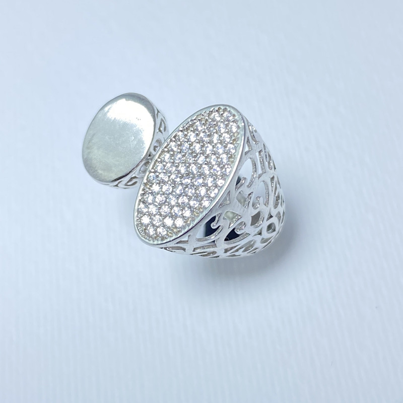 انگشتر نقره زنانه مدل w101