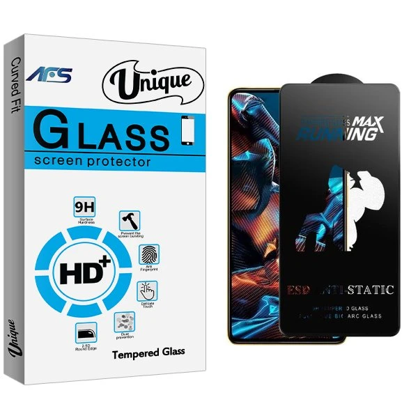 محافظ صفحه نمایش ای اف اس مدل Unique2 Running Max مناسب برای گوشی موبایل شیائومی Redmi Note 10 Pro / Redmi Note 11 Pro / Poco X4 / Poco X4 Pro / Poco F4 / Poco F3