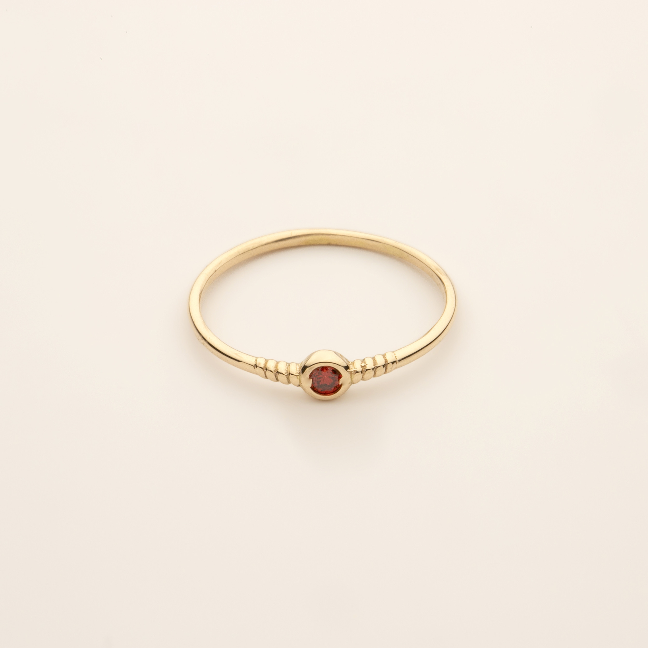 انگشتر طلا 18 عیار زنانه پرسته مدل WR313