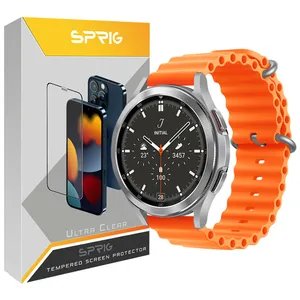 بند اسپریگ مدل Ocean مناسب برای ساعت هوشمند سامسونگ Galaxy Watch 4/5/6 سایز 40/43/44/46/47 میلی متری