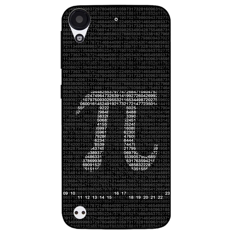 کاور مگافون طرح عدد پی مدل 7240 مناسب برای گوشی موبایل اچ تی سی Desire 530