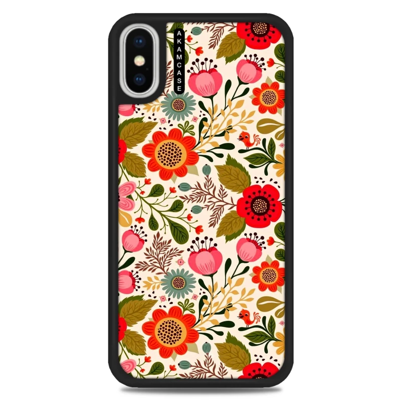 کاور آکام مدل AMC-WAX-FLOWERS4 مناسب برای گوشی موبایل اپل iPhone X/Xs