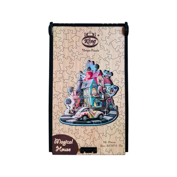 پازل 92 تکه کینگ مدل Magical House مناسب برای رده سنی 8 سال به بالا