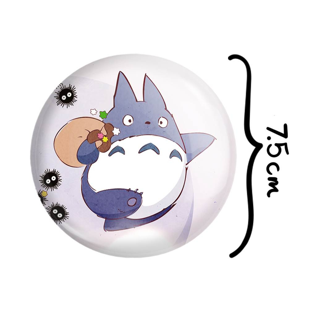 آینه جیبی خندالو مدل انیمه توتورو Totoro  کد 12813