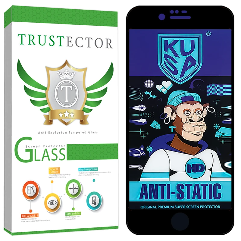 محافظ صفحه نمایش تراستکتور مدل KUAT مناسب برای گوشی موبایل اپل iPhone 7 / iPhone 8