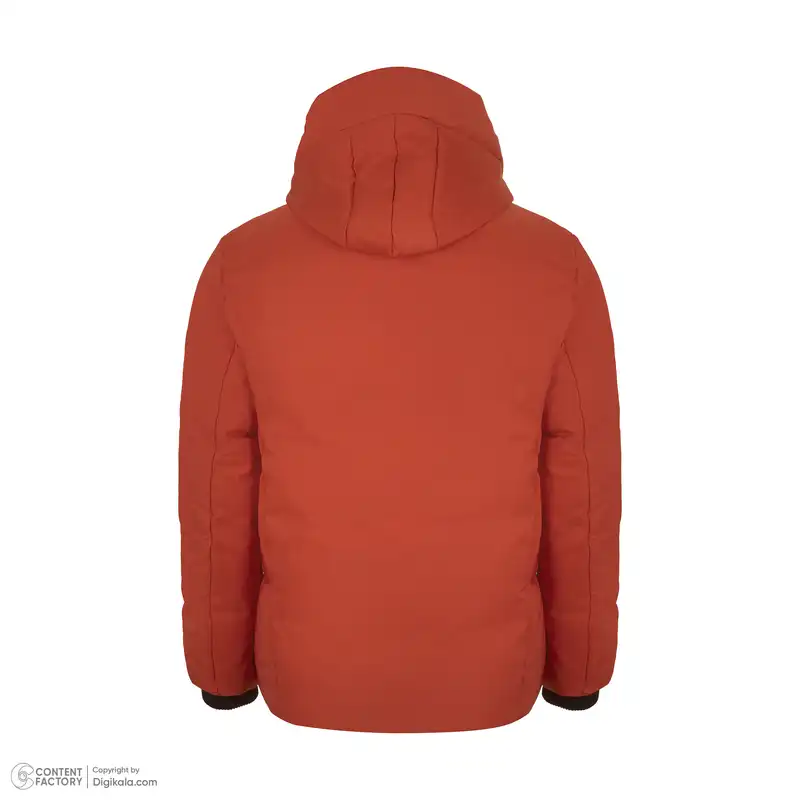 کاپشن مردانه پاتن جامه مدل شمعی 311021020008999 رنگ نارنجی