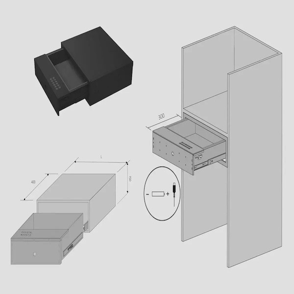 گاوصندوق فانتونی مدل  58
