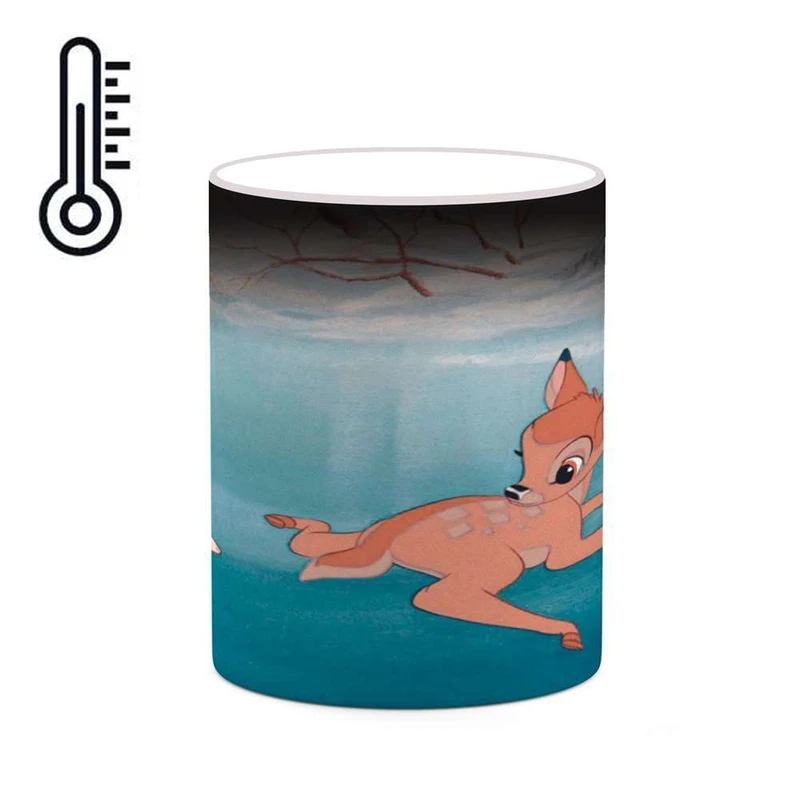 ماگ حرارتی کاکتی مدل کارتون Bambi کد mgh22219