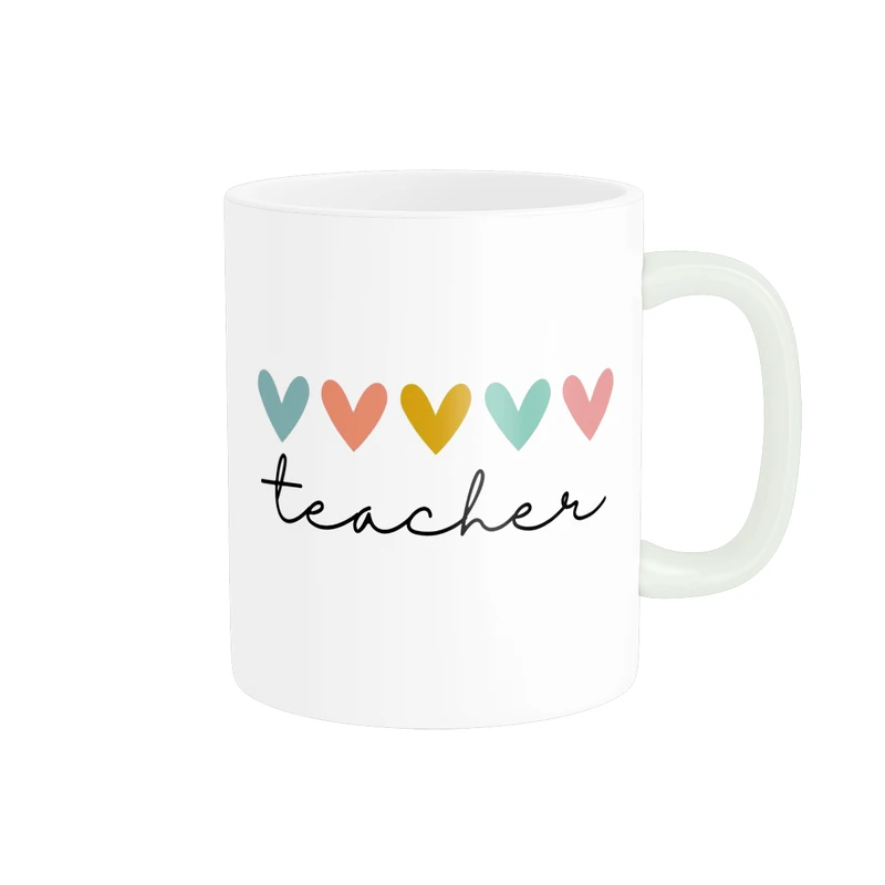 ماگ پادآفرین مدل مناسبتی طرح روز معلم مبارک کد p8924