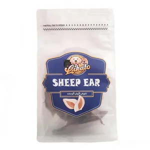 غذای تشویقی سگ لیکاتو مدل sheep ear کد 0121 وزن 50 گرم