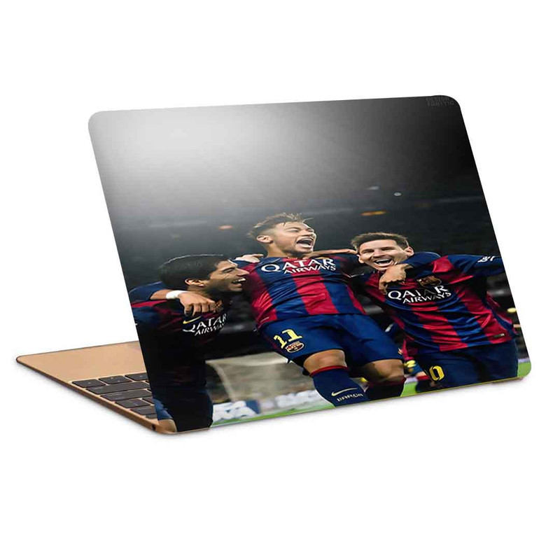 استیکر لپ تاپ طرح Messi Neymar Suarez کد c-573مناسب برای لپ تاپ 15.6 اینچ
