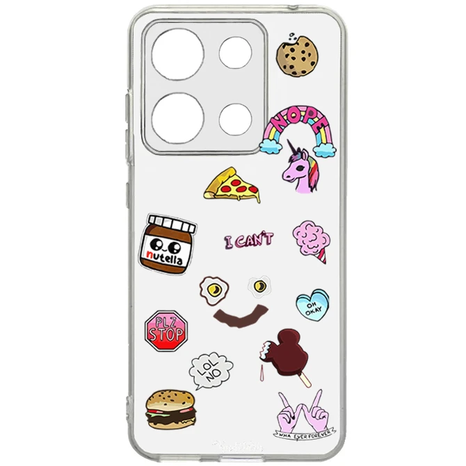 کاور طرح Yummy مناسب برای گوشی موبایل شیائومی Note 13 Pro 4G