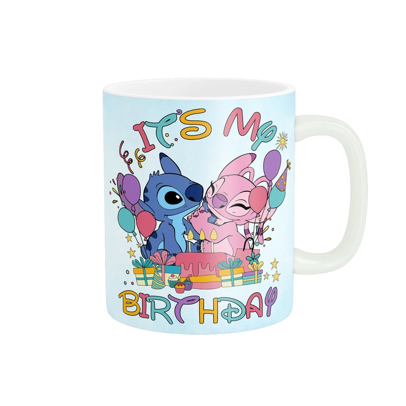 ماگ پادآفرین مدل کارتون استیچ و لیلو Stitch کد PM3848