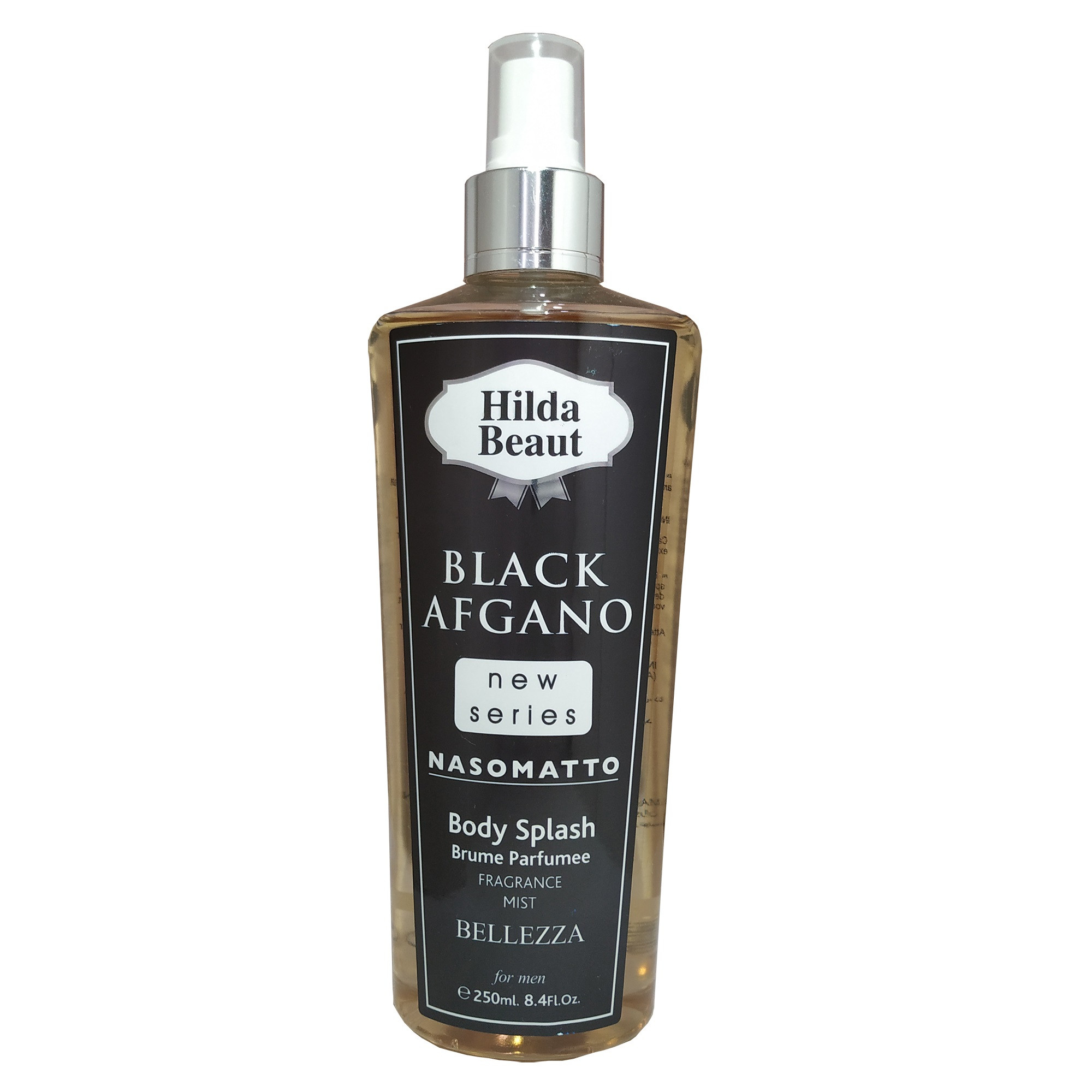 بادی اسپلش هیلدا بیوت مدل BLACK AFGANO حجم 250 میلی لیتر بادی اسپلش هیلدا بیوت مدل BLACK AFGANO حجم 250 میلی لیتر