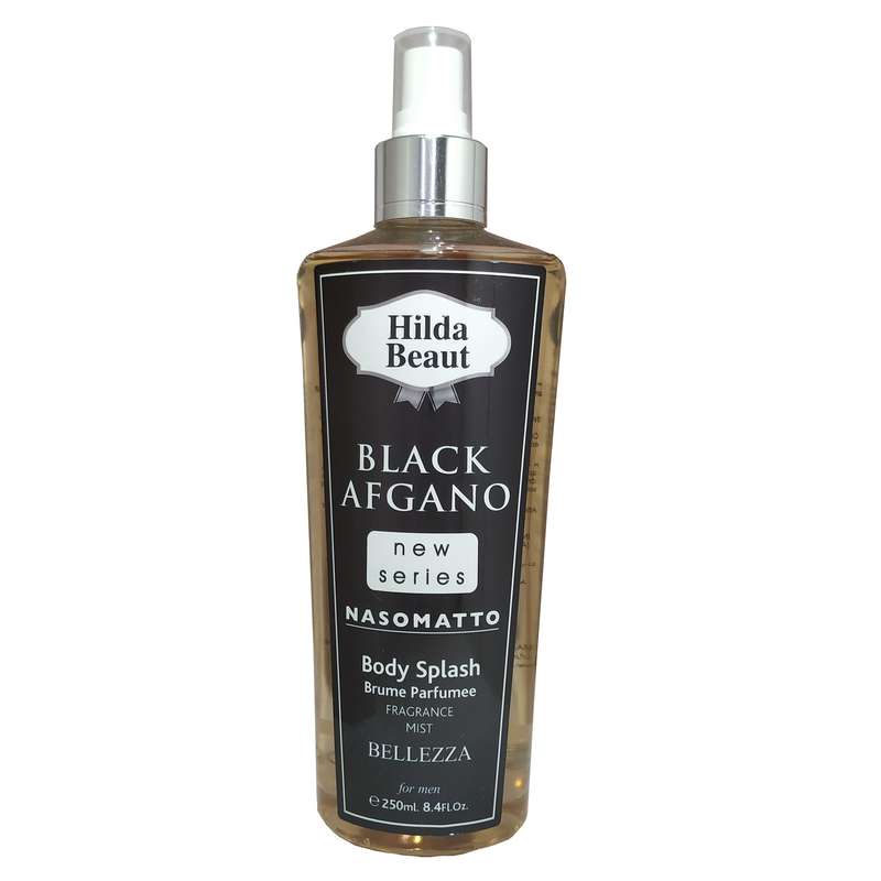 بادی اسپلش هیلدا بیوت مدل BLACK AFGANO حجم 250 میلی لیتر بادی اسپلش هیلدا بیوت مدل BLACK AFGANO حجم 250 میلی لیتر