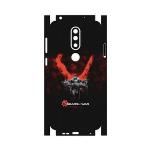 MAHOOT GEARS-OF-WAR-Game-FullSkin Cover Sticker for Nokia 6.1 Plus