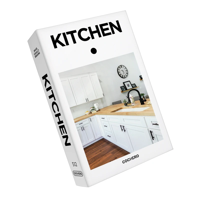 جعبه دکوری مدل کتاب دکوراتیو طرح کیچن کد 512